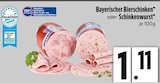 Bayerischer Bierschinken im EDEKA Prospekt Bayerischer Bierschinken von im aktuellen EDEKA Prospekt für 1,11 €