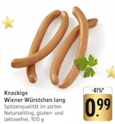 Knackige Wiener Würstchen lang im aktuellen EDEKA Prospekt