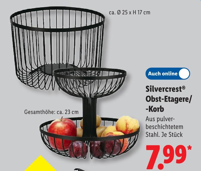 Obst-Etagere/-Korb
