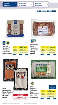 Wurst im aktuellen METRO Prospekt (Leverkusen) Wurst im METRO Prospekt "Wochenangebote - Frische & Basics" mit 53 Seiten (Leverkusen)