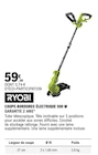 Coupe-bordures électrique 500 w garantie 2 ans - RYOBI en promo chez E.Leclerc Coupe-bordures électrique 500 w garantie 2 ans - RYOBI dans le catalogue E.Leclerc