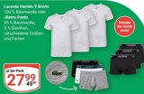 Herren-T-Shirts im Angebot bei GLOBUS in Castrop-Rauxel Herren-T-Shirts Angebote von Lacoste bei GLOBUS Castrop-Rauxel für 27,99 €
