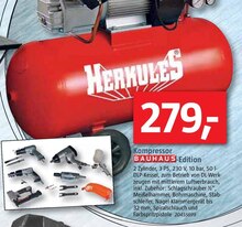 Kompressor bei BAUHAUS in Gelsenkirchen Kompressor im Angebot bei BAUHAUS Gelsenkirchen für 279,00 €