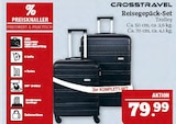 Reisegepäck-Set Trolley Angebote von CROSSTRAVEL bei Marktkauf Plauen für 79,99 €