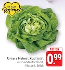 EDEKA - Kopfsalat Angebot im Prospekt Kopfsalat bei EDEKA im Prospekt "" für 0,99 €