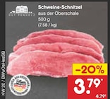 Netto Marken-Discount Schüttorf - Schweine-Schnitzel Angebot im Prospekt Schweine-Schnitzel bei Netto Marken-Discount im Schüttorf Prospekt für 3,79 €