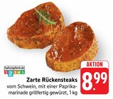 EDEKA - Zarte Rückensteaks Angebot im Prospekt Zarte Rückensteaks bei EDEKA im Prospekt "" für 8,99 €