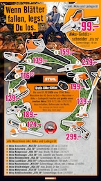 Hornbach Laubsaege im Prospekt 