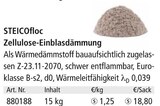 Zellulose-Einblasdämmung im Angebot bei Holz Possling in Potsdam Zellulose-Einblasdämmung Angebote bei Holz Possling Potsdam für 18,80 €
