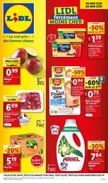 Prospectus Lidl, "LIDL forcément MOINS CHER",  pages, 15/01/2025 - 21/01/2025