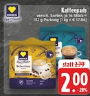 Kaffeepads im Angebot bei E center in Krefeld Kaffeepads Angebote von EDEKA Herzstücke bei E center Krefeld für 2,00 €