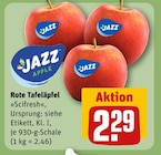 Rote Tafeläpfel Angebote von jAZZ bei REWE Bielefeld für 2,29 €