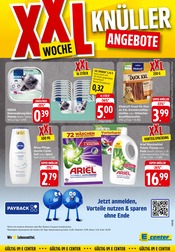 Aktueller E center Prospekt mit Ariel, "Aktuelle Angebote", Seite 36