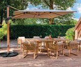 Parasol Excentré Carré 3M avec LEDs - Hyper U à Angers Parasol Excentré Carré 3M avec LEDs en promo chez Hyper U Angers à 349,00 €