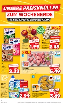 Schweinefleisch im Kaufland Prospekt "Aktuelle Angebote" mit 59 Seiten (Aachen)