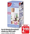 Einmalhandschuhe aus Nitril im Angebot bei E center in Waiblingen Einmalhandschuhe aus Nitril Angebote von Gut & Günstig bei E center Waiblingen für 2,99 €