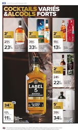 Offre Scotch whisky dans le catalogue Carrefour Market du moment à la page 50