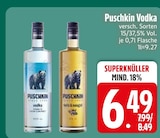 Vodka im Angebot bei EDEKA in Ravensburg Vodka Angebote von Puschkin bei EDEKA Ravensburg für 6,49 €