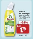 WC-Reiniger im Angebot bei famila Nordwest in Oldenburg WC-Reiniger Angebote von Frosch bei famila Nordwest Oldenburg für 1,79 €