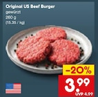 Original US Beef Burger im Angebot bei Netto Marken-Discount in Schwabach Original US Beef Burger Angebote bei Netto Marken-Discount Schwabach für 3,99 €