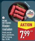 Rinderrouladen von MEINE METZGEREI für 7,99 € bei ALDI Nord im Angebot Rinderrouladen von MEINE METZGEREI im aktuellen ALDI Nord Prospekt