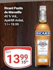 Pastis de Marseille im Angebot bei GLOBUS in Braunschweig Pastis de Marseille Angebote von Ricard bei GLOBUS Braunschweig für 13,99 €