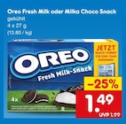 Fresh Milk Snack Angebote von Oreo bei Netto Marken-Discount Neu-Ulm für 1,49 €