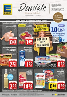 EDEKA Prospekt der Woche "Aktuelle Angebote" Seite 1, 26.01.2026 bis 31.01.2026 für Essen Aktueller EDEKA Prospekt "Aktuelle Angebote" Seite 1 von 28 Seiten für Essen
