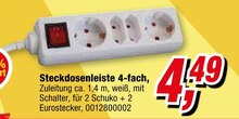 Steckdosenleiste Angebot in Eriskirch im aktuellen Prospekt bei Opti-Megastore in Eriskirch