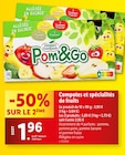 Compotes et spécialités de fruits - Pom'&Go dans le catalogue Lidl
