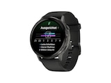 Venu 4 45 mm Smartwatch Edelstahl und faserverstärktes Polymer Silikon, 22 mm, Handgelenkumfang 135-200 Schwarz/Schiefergrau von GARMIN für 399,00 € bei MediaMarkt Saturn im Angebot Venu 4 45 mm Smartwatch Edelstahl und faserverstärktes Polymer Silikon, 22 mm, Handgelenkumfang 135-200 Schwarz/Schiefergrau von GARMIN im aktuellen MediaMarkt Saturn Prospekt