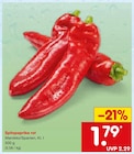 Aktuelle Paprika Angebote bei Netto Marken-Discount in Ulm Aktuelles Spitzpaprika rot Angebot bei Netto Marken-Discount in Ulm ab 1,79 €