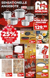 Aktueller porta Möbel Prospekt mit Kissen, "SENSATIONELLE ANGEBOTE", Seite 1