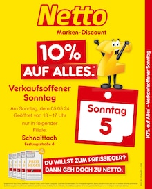 Netto Marken-Discount Prospekt "10% auf alles" mit  Seiten (Schnaittach)