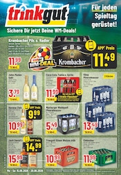 Aktueller Trinkgut Prospekt mit Jacke, "Aktuelle Angebote", Seite 1