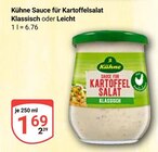 Sauce für Kartoffelsalat Klassisch oder Leicht im Angebot bei GLOBUS in Erlangen Sauce für Kartoffelsalat Klassisch oder Leicht Angebote von Kühne bei GLOBUS Erlangen für 1,69 €