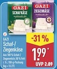Schaf-/Ziegenkäse von GAZi für 1,99 € bei ALDI Nord im Angebot Schaf-/Ziegenkäse von GAZi im aktuellen ALDI Nord Prospekt