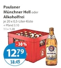 Münchner Hell im V-Markt Prospekt Münchner Hell von Paulaner im aktuellen V-Markt Prospekt für 12,79 €