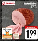 Backschinken gegart bei EDEKA im Beesten Prospekt für 1,99 €