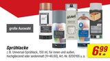 Sprühlacke von  im aktuellen toom Baumarkt Prospekt für 6,99 €