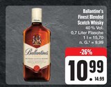 Finest Blended Scotch Whisky Angebote von Ballantine's bei E center Coburg für 10,99 €