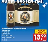 Aktuelle Franziskaner Angebote bei Netto Marken-Discount in Trier Aktuelles Premium Hefe Weißbier Angebot bei Netto Marken-Discount in Trier ab 13,99 €