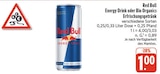 Energy Drink Angebote von Red Bull bei EDEKA Dresden für 1,00 €
