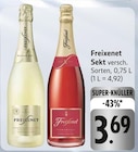 Freixenet Sekt Angebote von Freixenet bei E center Homburg für 3,69 €