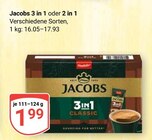 3 in 1 Angebote von Jacobs bei GLOBUS Gera für 1,99 €