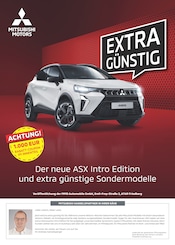 Aktueller Mitsubishi Werkstatt & Auto Prospekt in Unterdietfurt und Umgebung, "Extra Günstig" mit 8 Seiten, 16.09.2024 - 13.10.2024