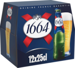 BIÈRE BLONDE 1664 - 1664 - Auchan Supermarché à Six-Fours-les-Plages BIÈRE BLONDE 1664 - 1664 en promo chez Auchan Supermarché Six-Fours-les-Plages à 7,65 €