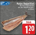 Matjes-Doppelfilet im Angebot bei EDEKA in Essen Matjes-Doppelfilet Angebote bei EDEKA Essen für 1,20 €