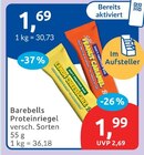 Proteinriegel von Barebells für 1,69 € bei budni im Angebot Proteinriegel von Barebells im aktuellen budni Prospekt