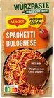 Fix Curry Geschnetzeltes oder Herzensküche Würzpaste Spaghetti Bolognese Angebote von Maggi bei REWE Maintal für 0,49 €